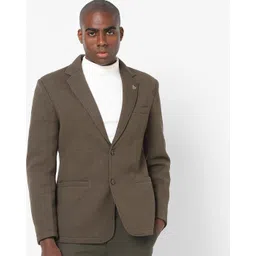 fort collins Men Solid Single Breasted Casual Blazer-picture-19