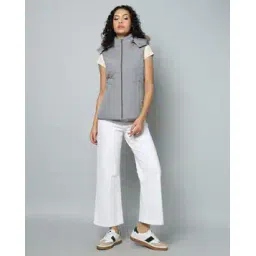 fort collins Women Regular Fit Zip-Font Bomber Jacket-picture-13