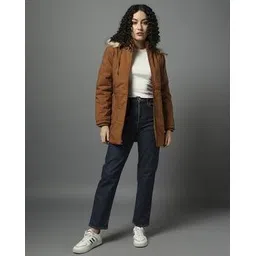 fort collins Women Zip-Up Jacket with Detachable Hood-picture-51