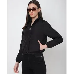 fort collins Zip-Front Quilted Jacket with Insert Pockets-picture-45