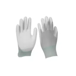 FORTUNER ESD Palm Coated Safety Hand Gloves White Size L, ESD-PU Palm Coated (Pack of 12 Pair)-picture-22