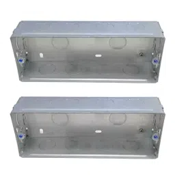 FORUS All-win 203.2x76.2 mm (8x3 inch) Concealed GI Sheet Metal Modular Box 6 Module (Pack of 2)-picture-35