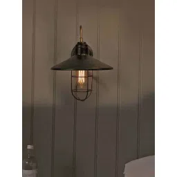 Fos Lighting Antique Gold English Farmhouse Style Wall Sconce (Bulb not included) - Set of 1-picture-12
