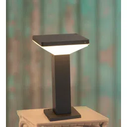 fos lighting Modern 10-Inch 12W Warm White Outdoor Garden Pillar Gate and Path Light-picture-21