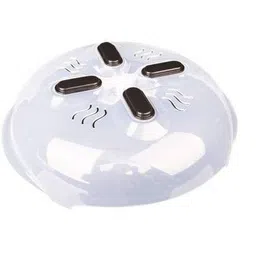 foscadit Magnet Food Splash Guard Microwave Anti-Sputtering Hover Cover with Steam Vents Magnetic Splatter Lid Heat Resistant 11.5 inch Lid-picture-19