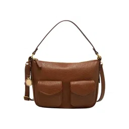 Fossil Brown Jolie Textured Small Leather Cross Body Bag-picture-45