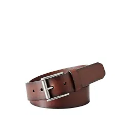 Fossil Dacey Brown Leather Solid Waist Belt-picture-22