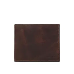 Fossil Derrick Brown Leather Casual Rfid Bi-Fold Wallet for Men-picture-23