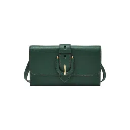 Fossil Harwell Green Medium Leather Cross Body Bag-picture-48