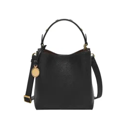 Fossil Jessie Black Leather Solid Handbag-picture-29