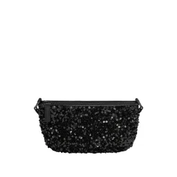 Fossil Jolie Black Embellished Small Shoulder Handbag-picture-22