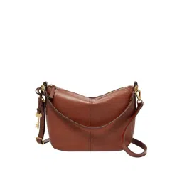 Fossil Jolie Brown Solid Medium Handbag-picture-20