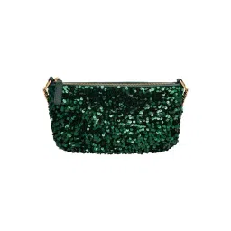 Fossil Jolie Green Embellished Small Shoulder Bag-picture-10