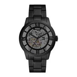 Fossil Men Skeleton Dial & Stainless Steel Straps Analogue Watch ME3269-picture-11