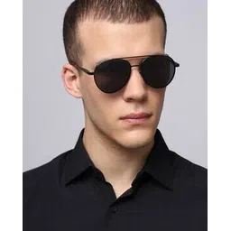 fossil Men UV-Protected Aviator Sunglasses-FOS 3171/G/S-picture-18