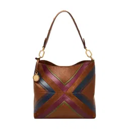 Fossil Multicolor Jessie Patchwork Medium Leather Bucket Bag-picture-16