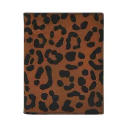 Fossil Passport Brown Animal Effect Small Passport Holder-picture-15