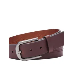 Fossil Samson Brown Leather Casual Belt For Men-picture-30