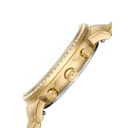 Fossil Women Embellished Dial & Stainless Steel Straps Analogue Watch AK_ES5358 image 2