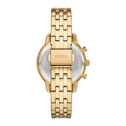 Fossil Women Embellished Dial & Stainless Steel Straps Analogue Watch AK_ES5358 image 3