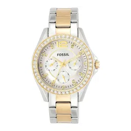 Fossil Women Embellished Dial & Stainless Steel Straps Analogue Watch ES3204-picture-15