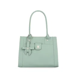 Fostelo Checked PU Structured Shoulder Bag with-picture-33