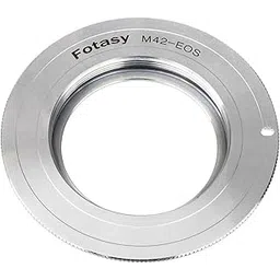 Fotasy CAM42 M42 42mm Screw Mount Lens to Canon EOS EF Mount Digital Camera Adapter Ring-picture-22
