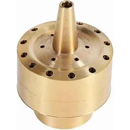 Fountain Nozzle, Brass DN25 Sprinkler, Pond Column Water Spray Head, Column Water Fountain Nozzle Sprinkler Spray Head for Garden Pond, 1/4 / 1/2 / 3/4 Gold-picture-18