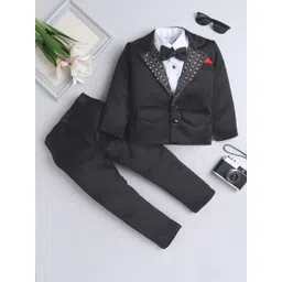 FOURFOLDS Boys 3-Piece Embellished Suit-picture-35