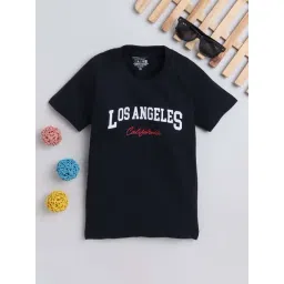 Fourfolds Unisex Navyblue Printed T-Shirt-picture-35