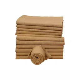 FOVEROS Mustard 12 Pieces 45.72 cm x 45.72 cm Cotton Dinner Table Napkins-picture-17