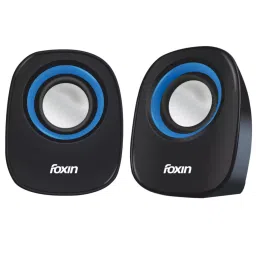 Foxin 6 W Black & Blue USB, Aux 2.0 Multimedia Speaker System, FMS-475 Plus-picture-29