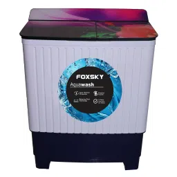 FOXSKY 7.5 Kg Semi Automatic Washing Machine with 3D Scrub Technology (Aqua Wash, Maroon)-picture-24