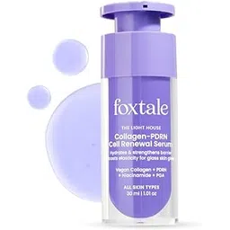 Foxtale Collagen-PDRN Cell Renewal Serum | Collagen + PDRN + Niacinamide + Polyglutamic Acid | Boosts Cell Renewal, Firms & Plumps Skin, Deeply Hydrates & Strengthens Barrier for Smooth, Glass-Skin Glow | For All Skin Types | 30 ml-picture-19