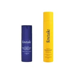 FoxTale Ageing Shield Duo Retinol Night Serum 30ml + Dewy Finish Sunscreen 50ml-picture-26