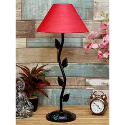 foziq Black & Red Solid Table Lamps-picture-26