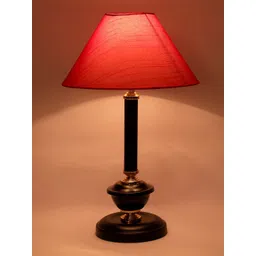 foziq Black & Red Solid Table Lamps-picture-16