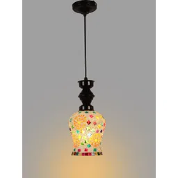 foziq Black & White Textured Ceiling Lamps-picture-25