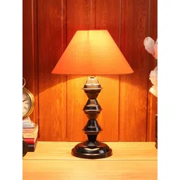 foziq  Black & Yellow Solid Metal Table Lamp-picture-30
