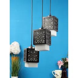 foziq Black Self Design Ceiling Lamp-picture-29