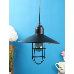foziq Black Solid Ceiling Lamp image 2