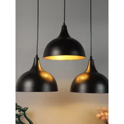 foziq Black Solid Metal Ceiling Pendant Lamp-picture-33
