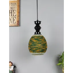 foziq Black Textured Spherical Ceiling Lamps-picture-50