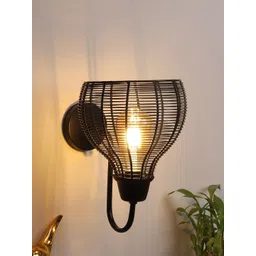 Foziq Black Textured Wall Lamp-picture-13