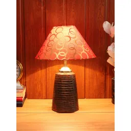 Foziq Brown & Red Printed Table Lamps-picture-30