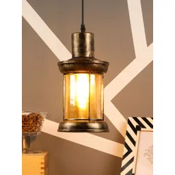 foziq Brown Solid Antique Ceiling Lamp-picture-13