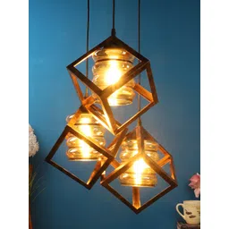 foziq Brown Solid Contemporary Ceiling Lamp-picture-37