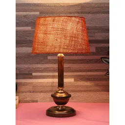 foziq Copper-Toned Solid Contemporary Table Lamps-picture-36