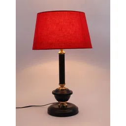foziq Red Solid Contemporary Table Lamps image 3