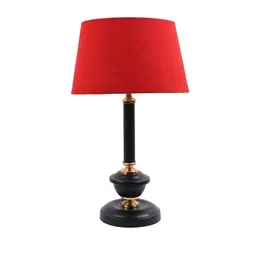 foziq Red Solid Contemporary Table Lamps image 5